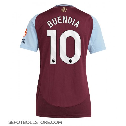 Aston Villa Emiliano Buendia #10 Replika Hemmatröja Dam 2024-25 Kortärmad